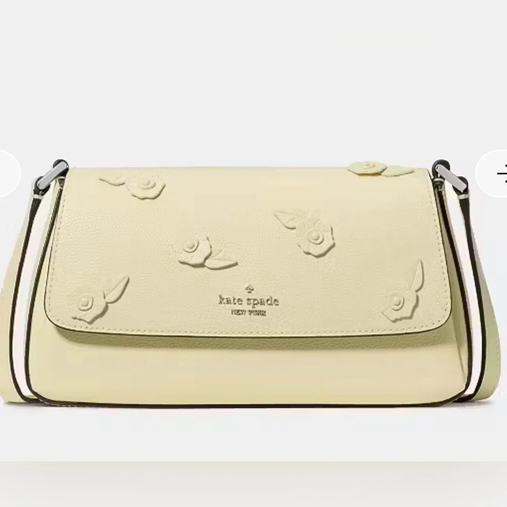 Kate‎ Spade  Sutton Floral Mini Crossbody NWT  Originally $329 Beautiful Lemon